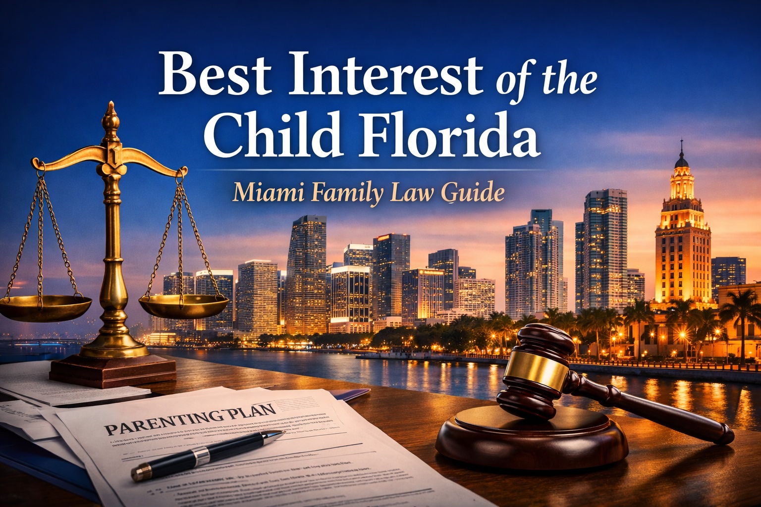 Best Interest of the Child in Florida Parenting Plans