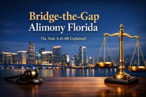 What is Bridge-the-Gap Alimony under Florida Law?