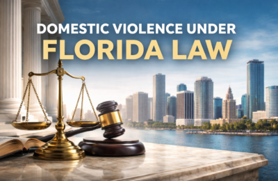 Domestic Violence Under Florida Law - Miami