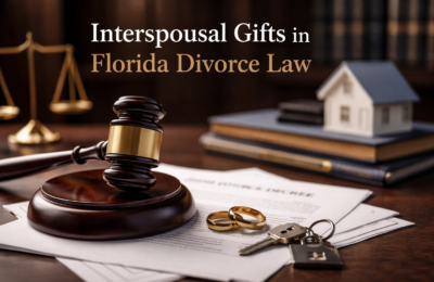 Interspousal Gifts in Florida Divorce Law