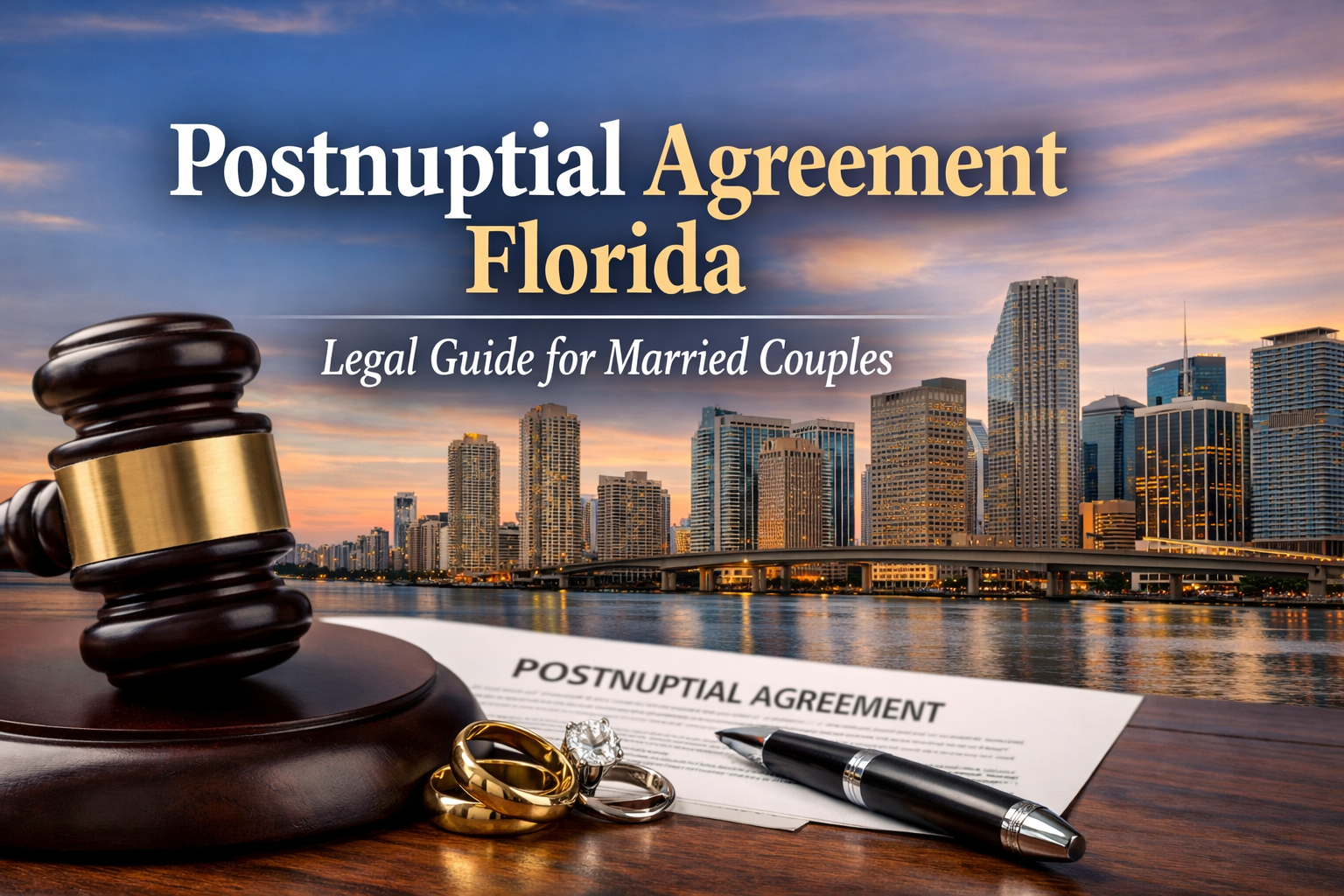 Postnuptial Agreement Florida: Guide for Married Couples