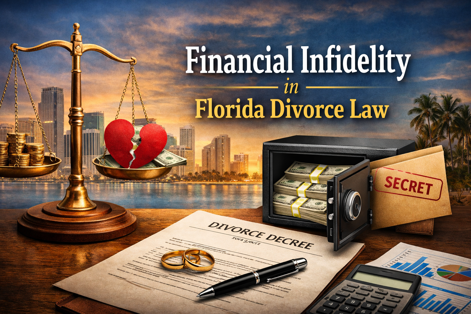 Financial Infidelity in Florida Divorce Law