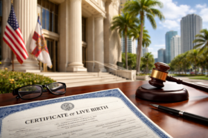 Where Can I Obtain a Copy of a Florida Birth Certificate?