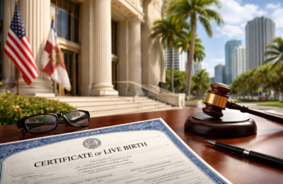 Where Can I Obtain a Copy of a Florida Birth Certificate?