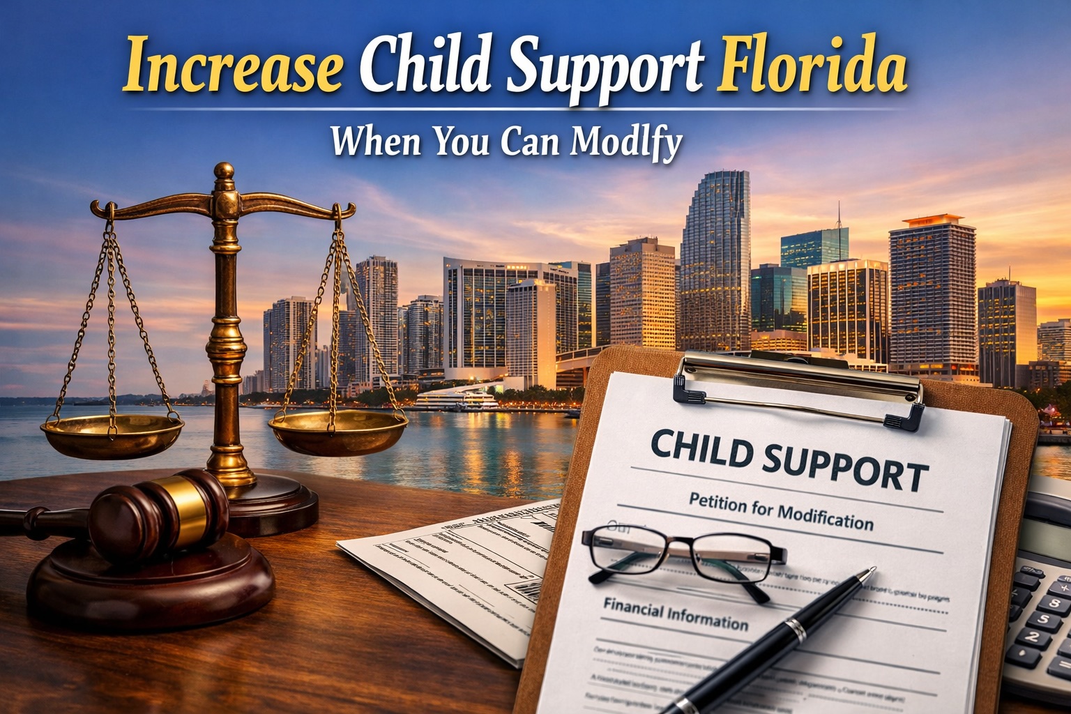 Increase Child Support Florida: When You Can Modify