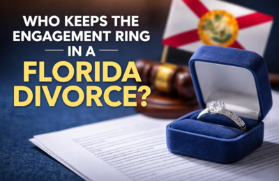 Engagement Ring Florida Divorce: Who Keeps It?