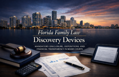 Discovery Tools Available in Florida Family Law Cases