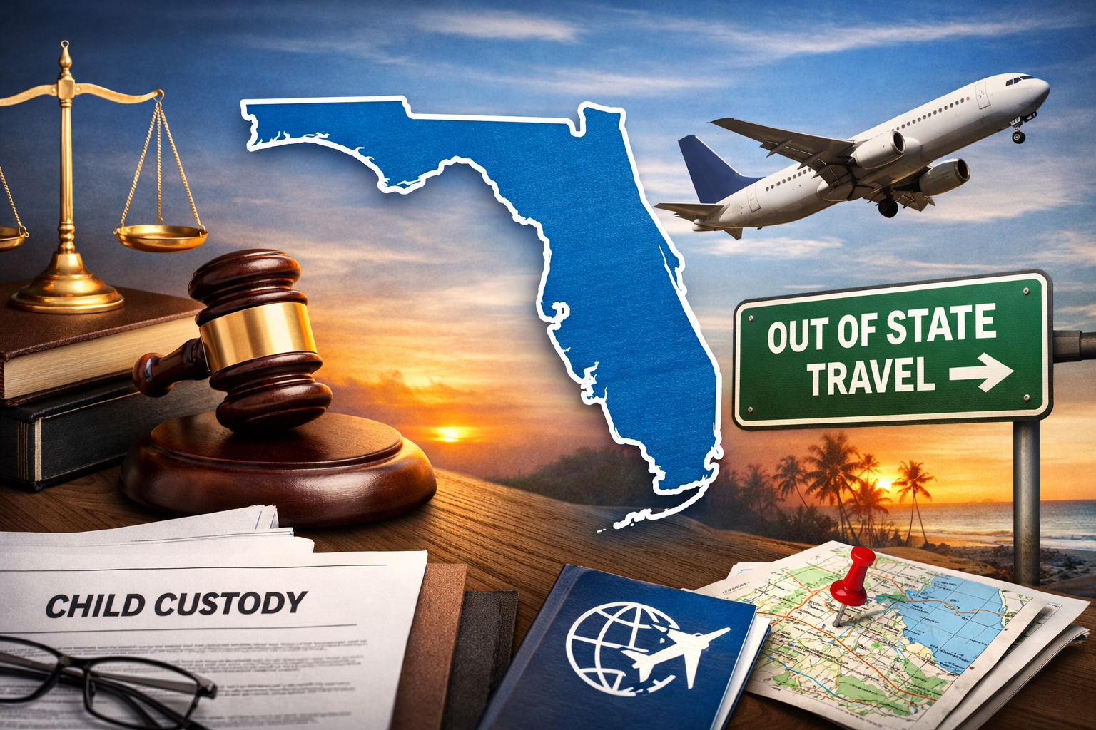 Can a Co-Parent Take a Child for Out of State Travel in FL?