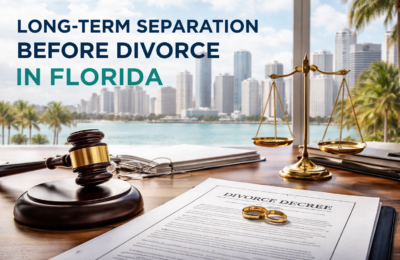 Long-Term Separation Before Divorce in Florida
