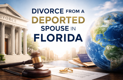 File for Divorce From a Deported Spouse in Florida
