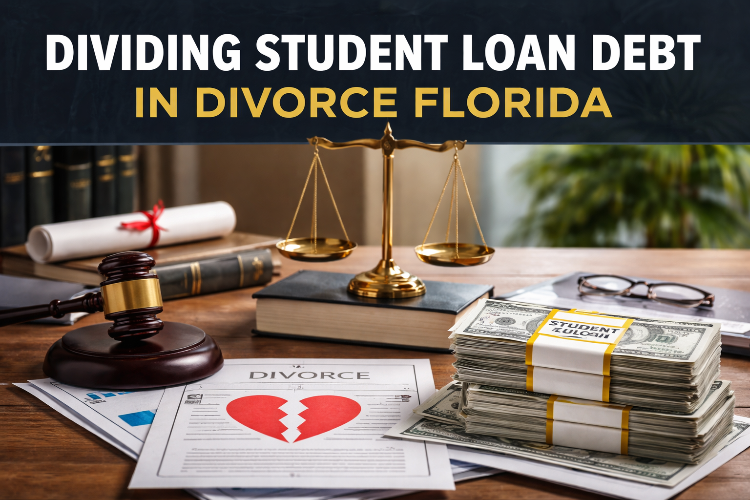 Dividing Student Loan Debt in Divorce under Florida Law