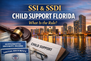 SSDI Disability Benefits & Child Support in Florida