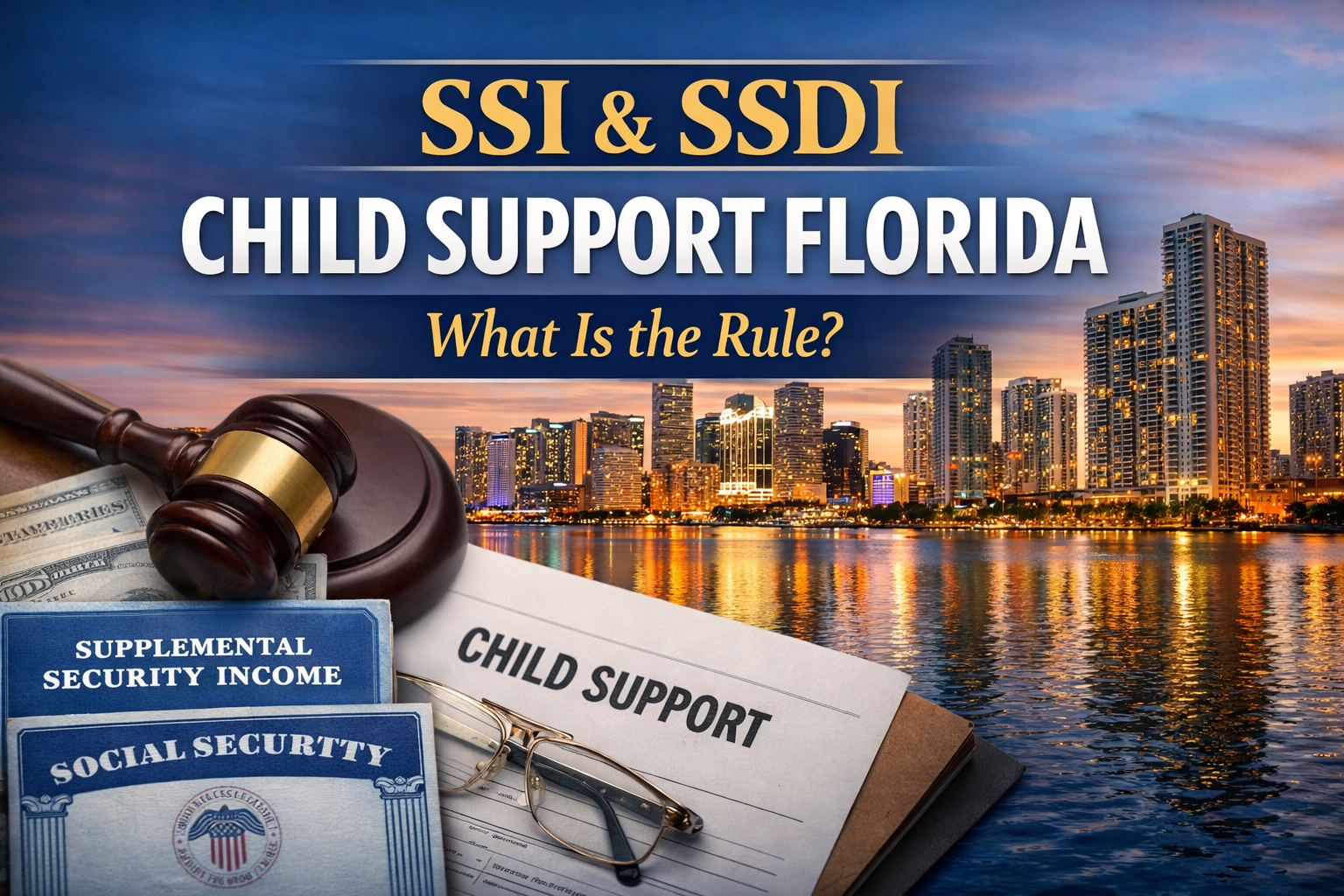 SSDI Disability Benefits & Child Support in Florida