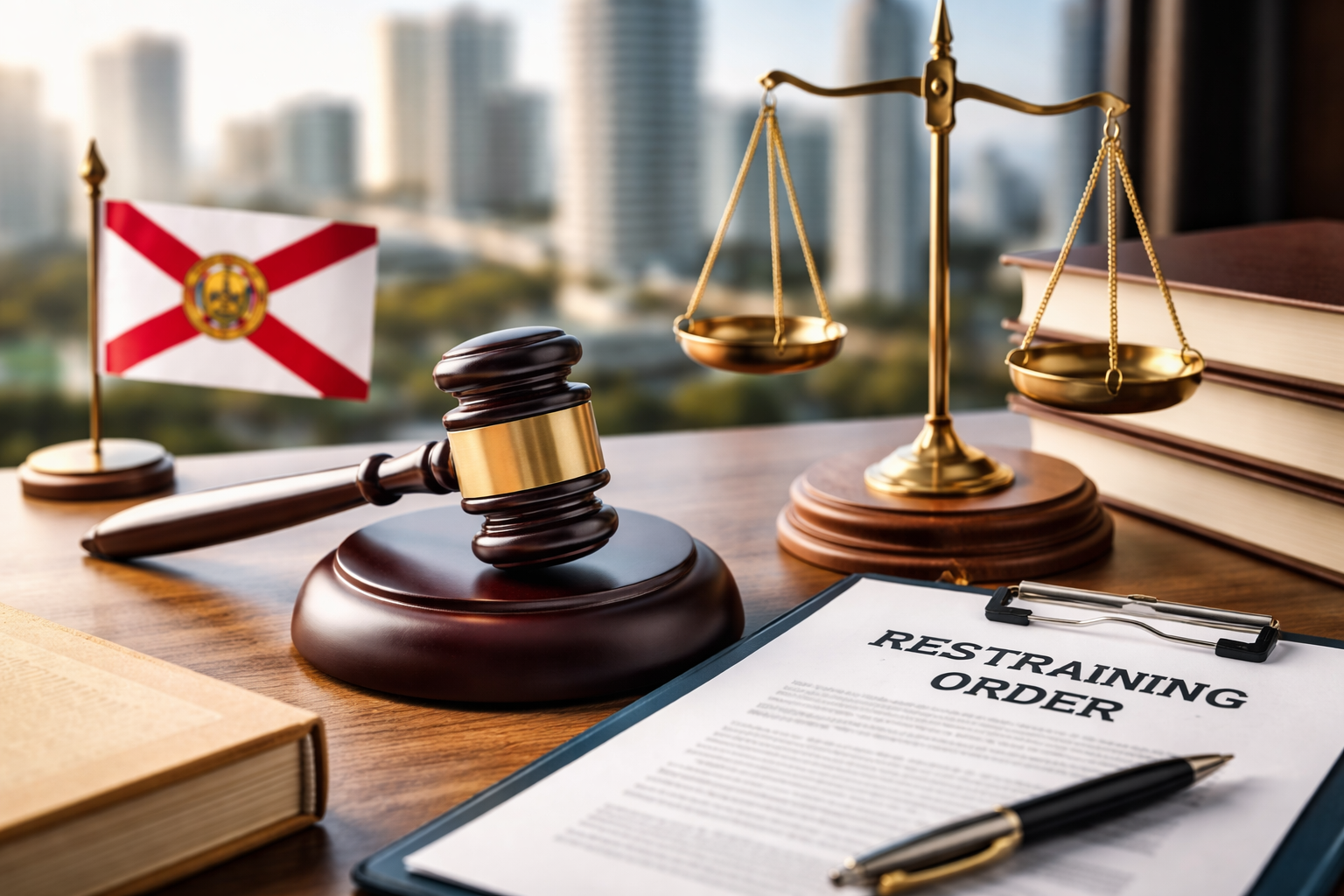 Violation of Restraining Order Florida Law