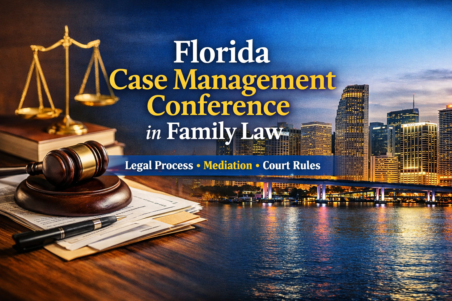 What is a Case Management Conference in Florida Divorce?