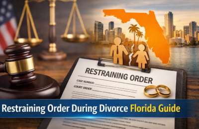 Filing for a Restraining Order During a Divorce in Florida