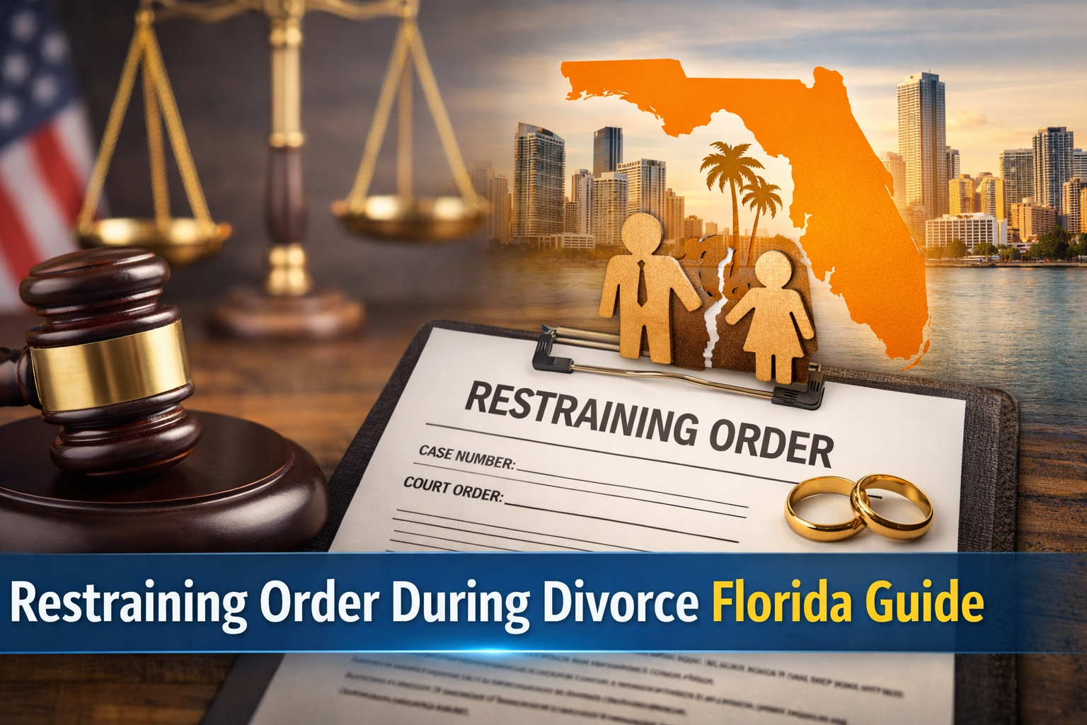 Filing for a Restraining Order During a Divorce in Florida