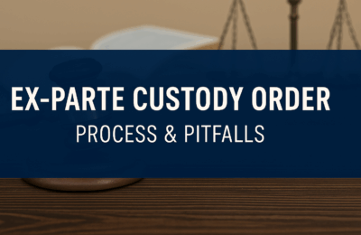 Ex-Parte Custody Order Florida: Process & Pitfalls