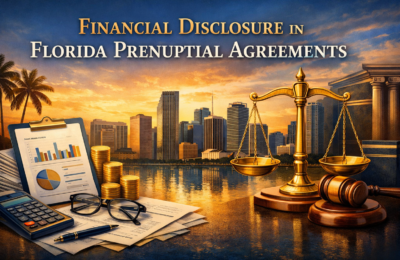 Financial Disclosures in a Prenuptial Agreement in Florida