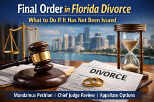 Final Order in Florida Divorce