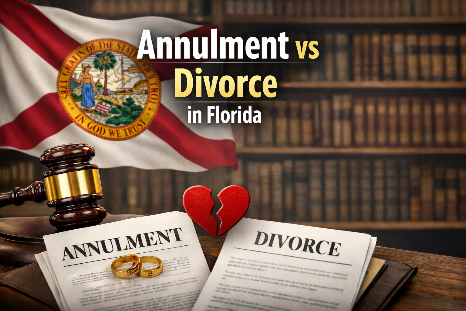 Annulment vs Divorce in Florida: Key Legal Differences