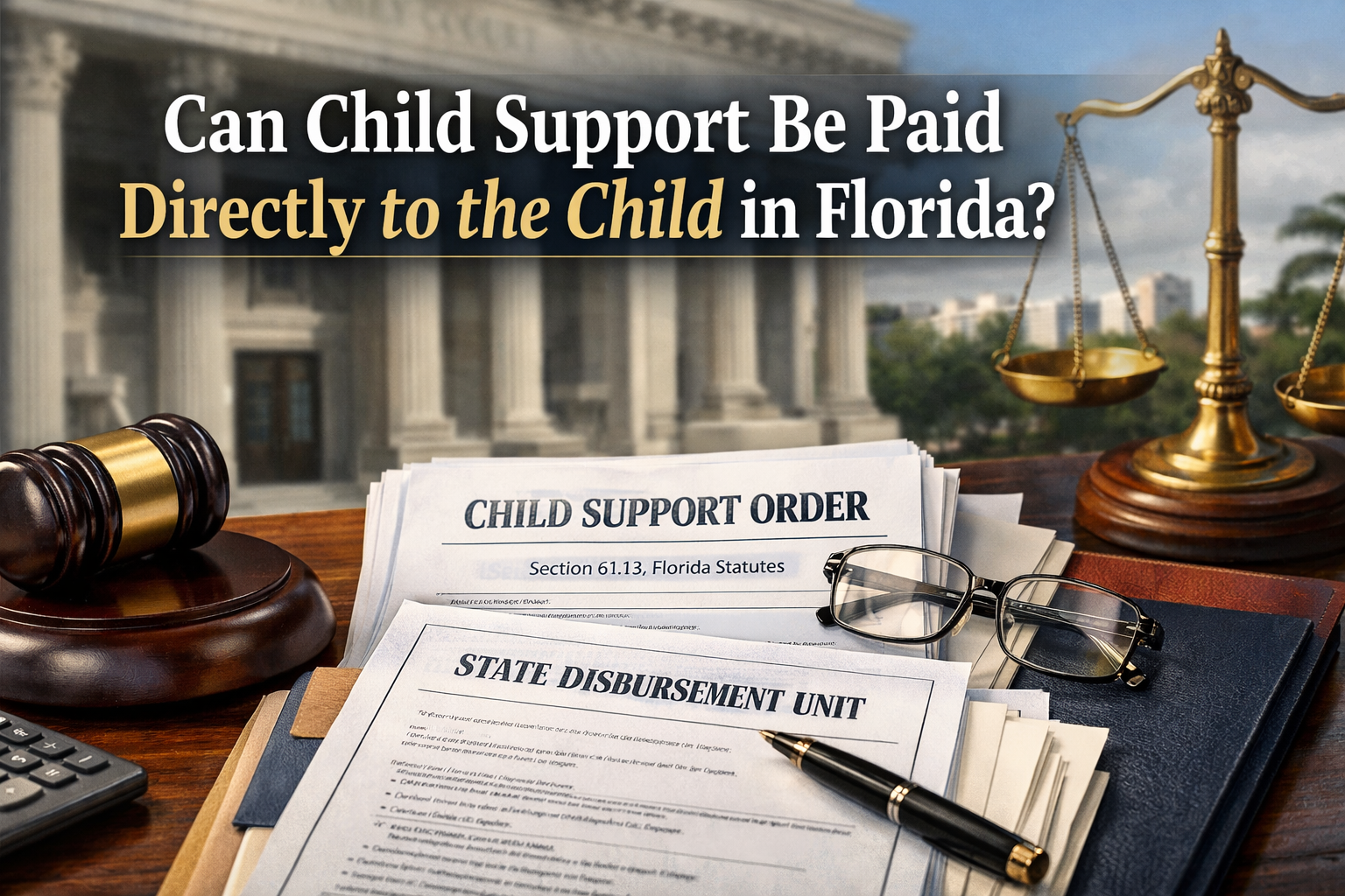 Can Child Support Be Paid Directly to the Child in Florida?