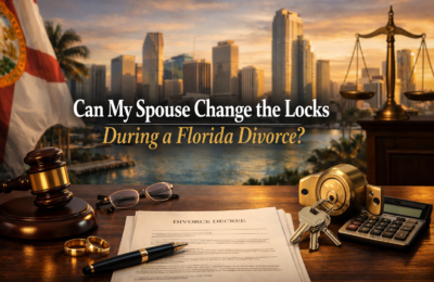 Can My Spouse Change the Locks During a Florida Divorce?
