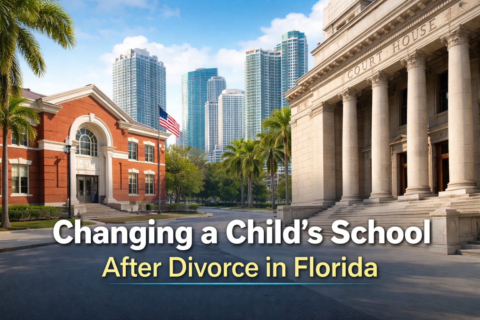 Changing a Child’s School After Divorce in Florida