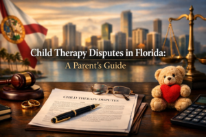 Child Therapy Disputes in Florida- A Parents Guide | Divorce Attorney in Miami, Florida | Law Firm of Jeffrey Alan Aenlle, PLLC Child Therapy Disputes in Florida: A Parent's Guide