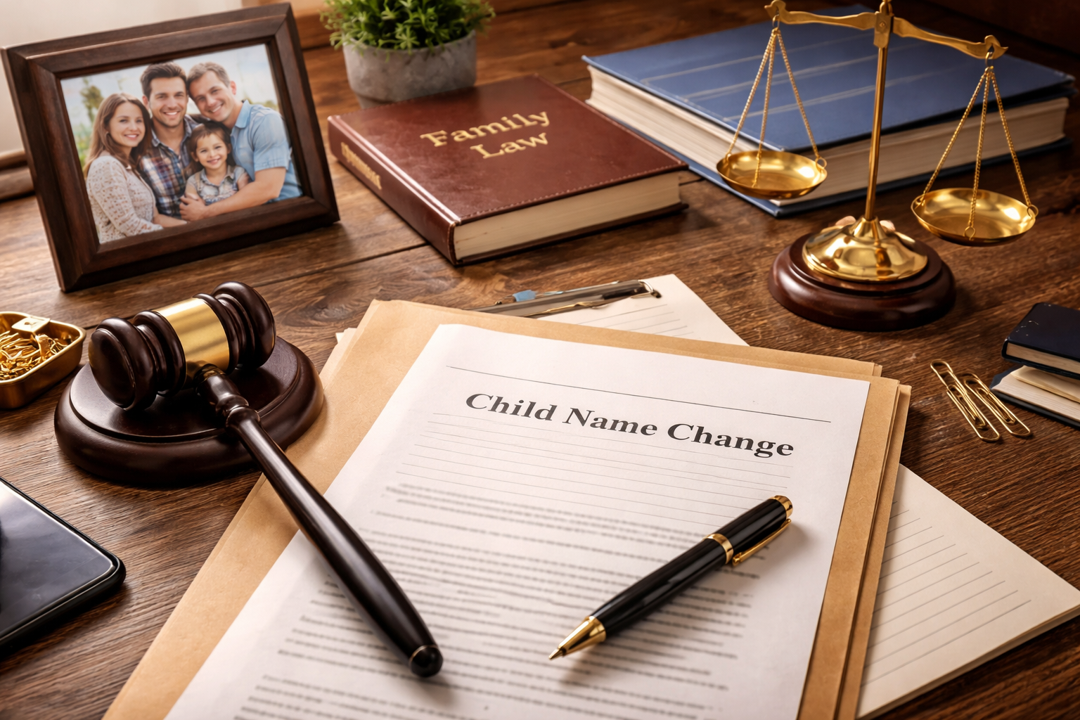 Child’s Last Name Change in Florida Divorce
