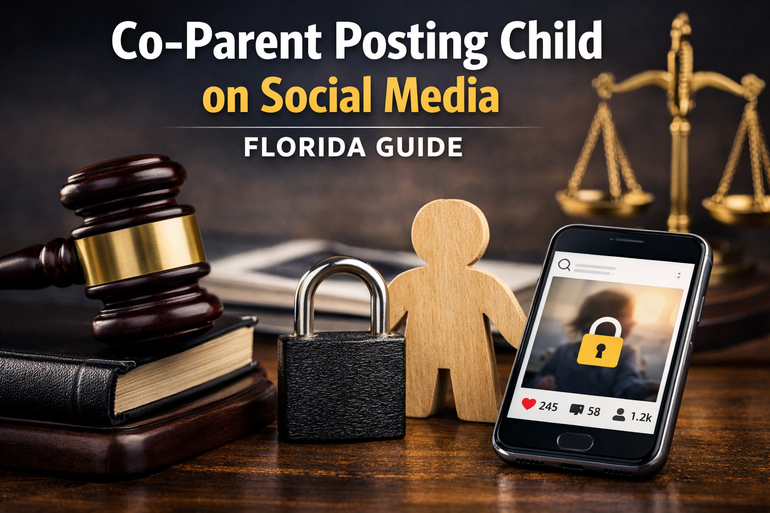 Co-Parent Posting Child on Social Media Florida