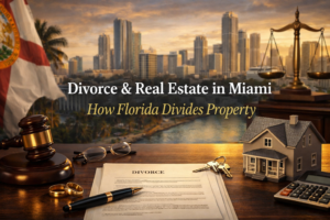 Divorce & Real Estate in Miami: How Florida Divides Property