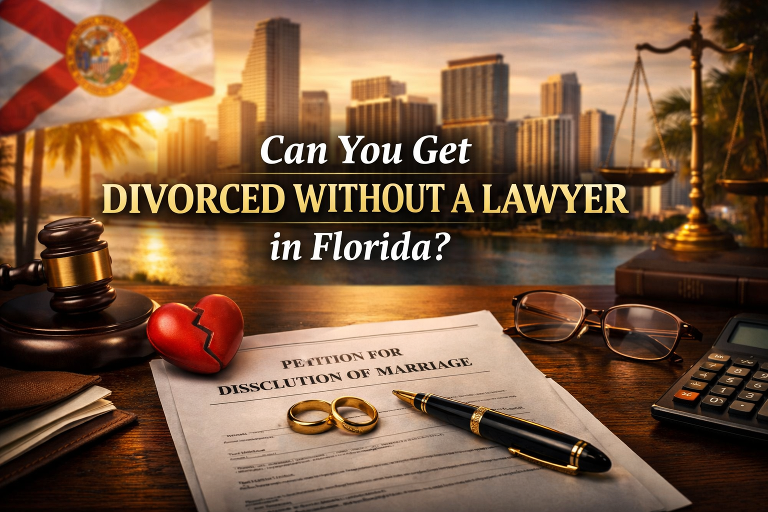 Divorce without a lawyer in Miami