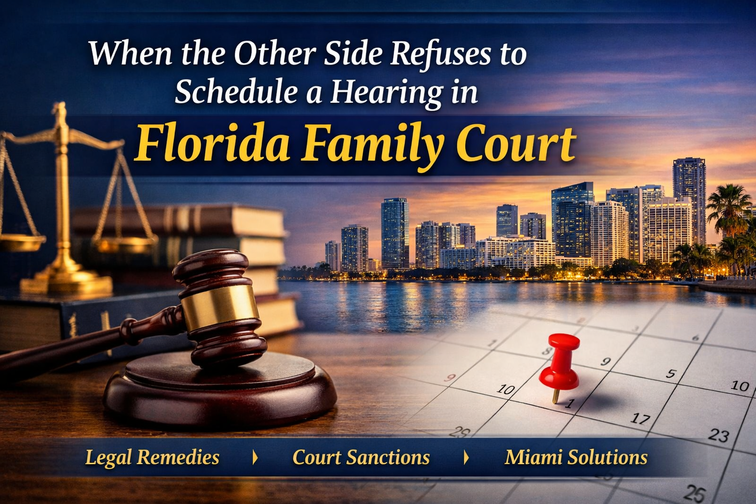 Failure to Schedule Hearing in Florida Family Court