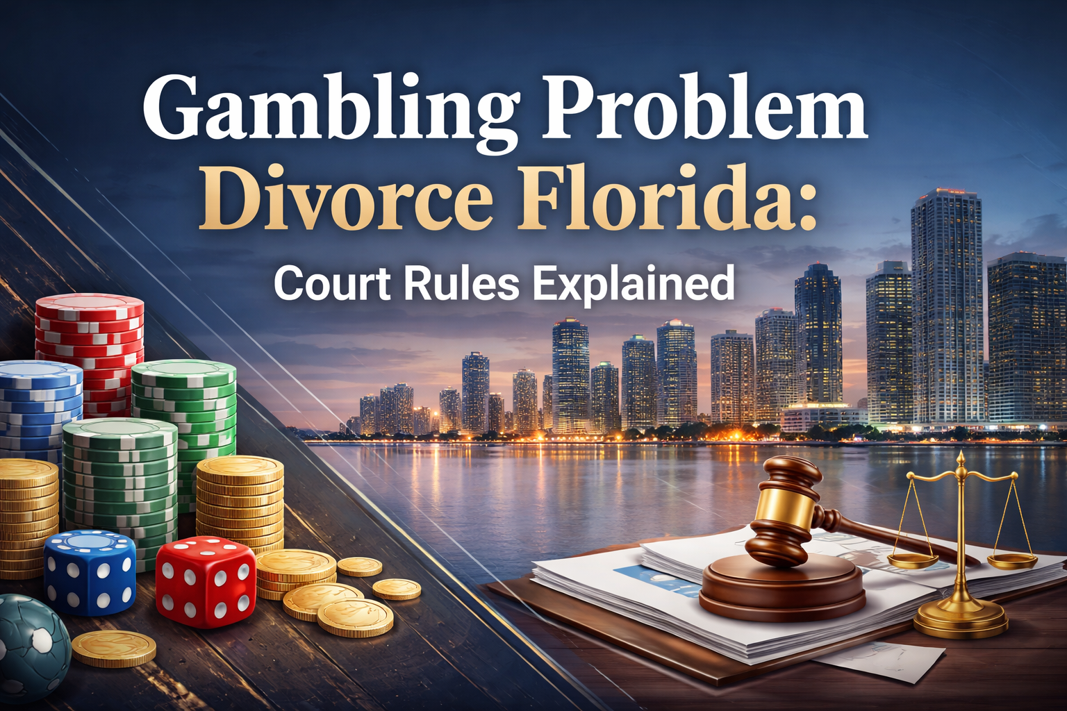 Gambling Problem Divorce Florida: Court Rules Explained