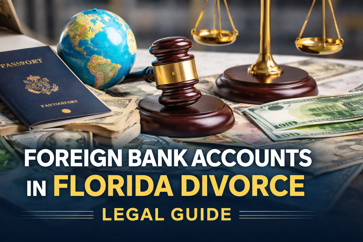 How are Foreign Bank Accounts Handled in Florida Divorce?
