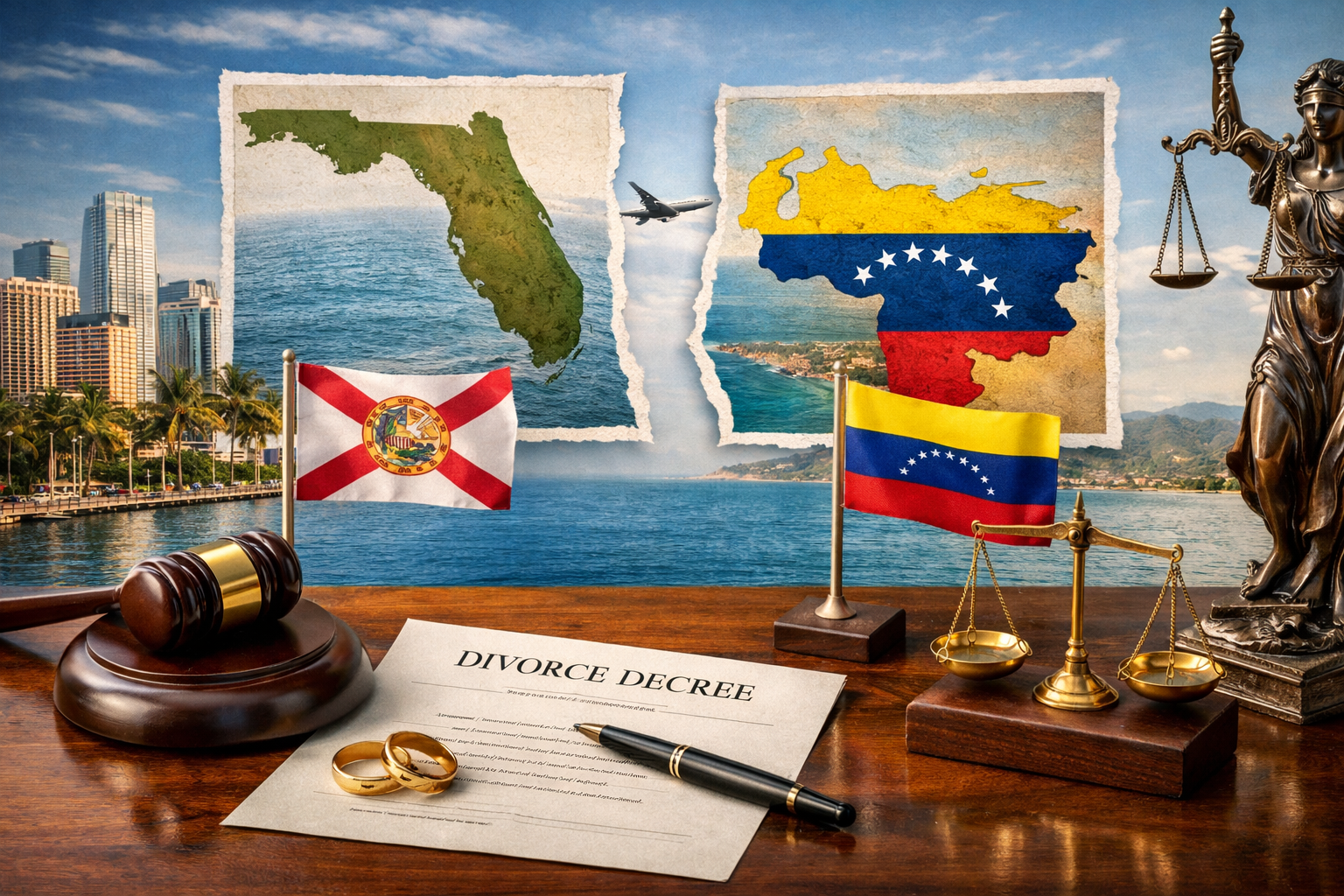 How to Divorce Someone Who Lives in Venezuela from Florida