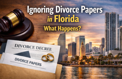 Ignoring Divorce Papers in Florida: What Happens?