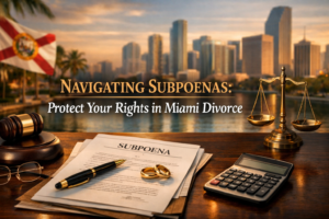 Navigating Subpoenas- Protect Your Rights in Miami Divorce | Divorce Attorney in Miami, Florida | Law Firm of Jeffrey Alan Aenlle, PLLC Navigating Subpoenas: Protect Your Rights in Miami Divorce