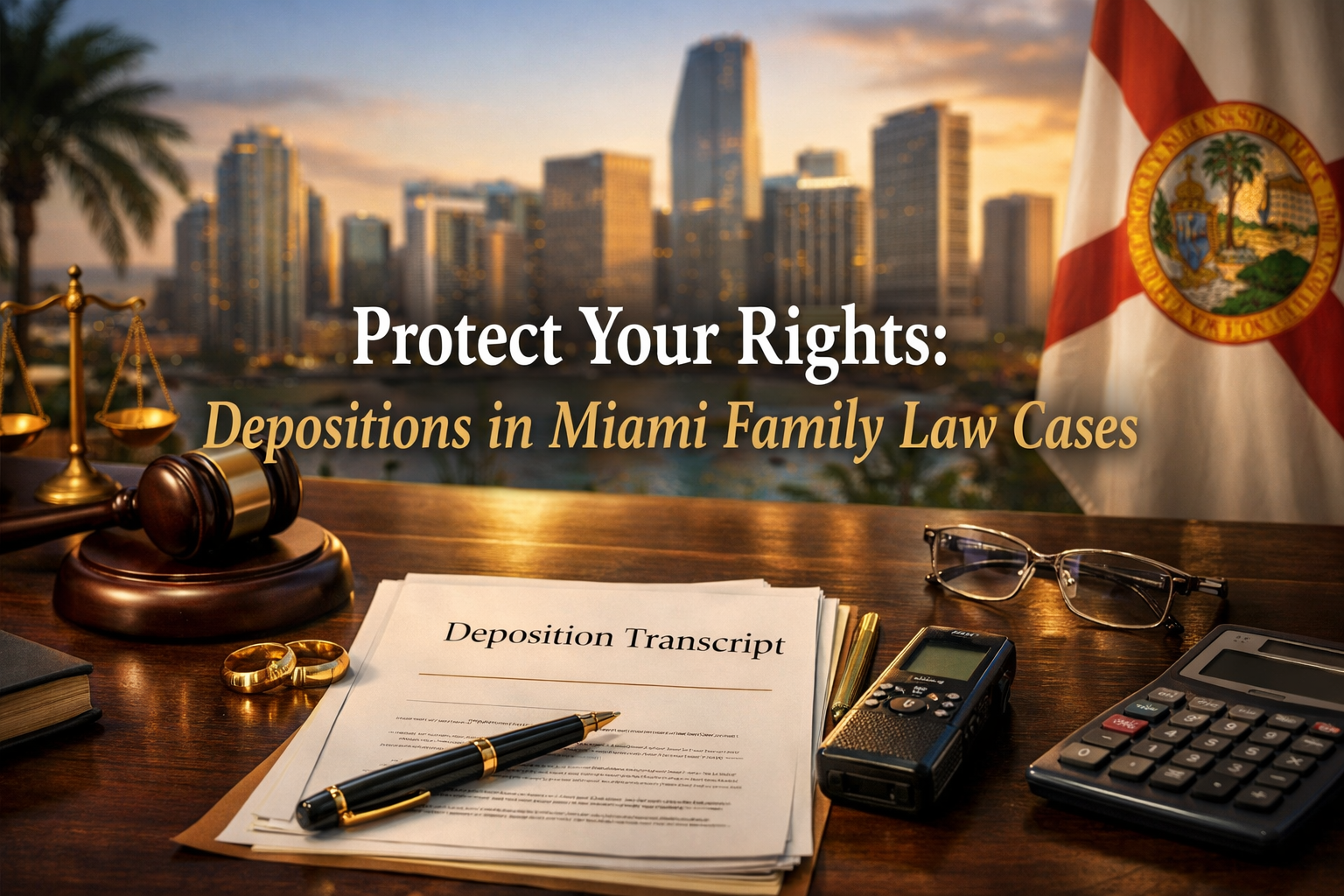Protect Your Rights: Depositions in Miami Family Law Cases