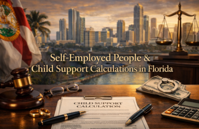 Self-Employed People & Child Support Calculations in Florida