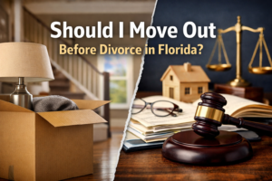 Should I Move Out of the House Before Filing for Divorce?
