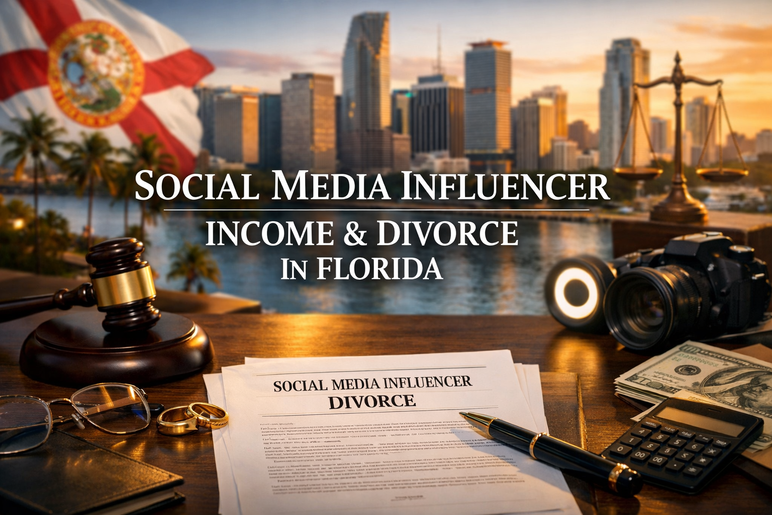 Social Media Influencer Income in Florida Divorce