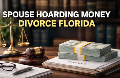Spouse Hoarding Money in Florida Divorce - Legal Remedies