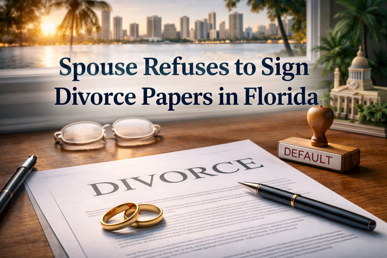 Spouse Refuses to Sign Divorce Papers Florida Guide