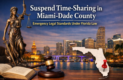 Emergency Suspend Time-Sharing in Miami-Dade County
