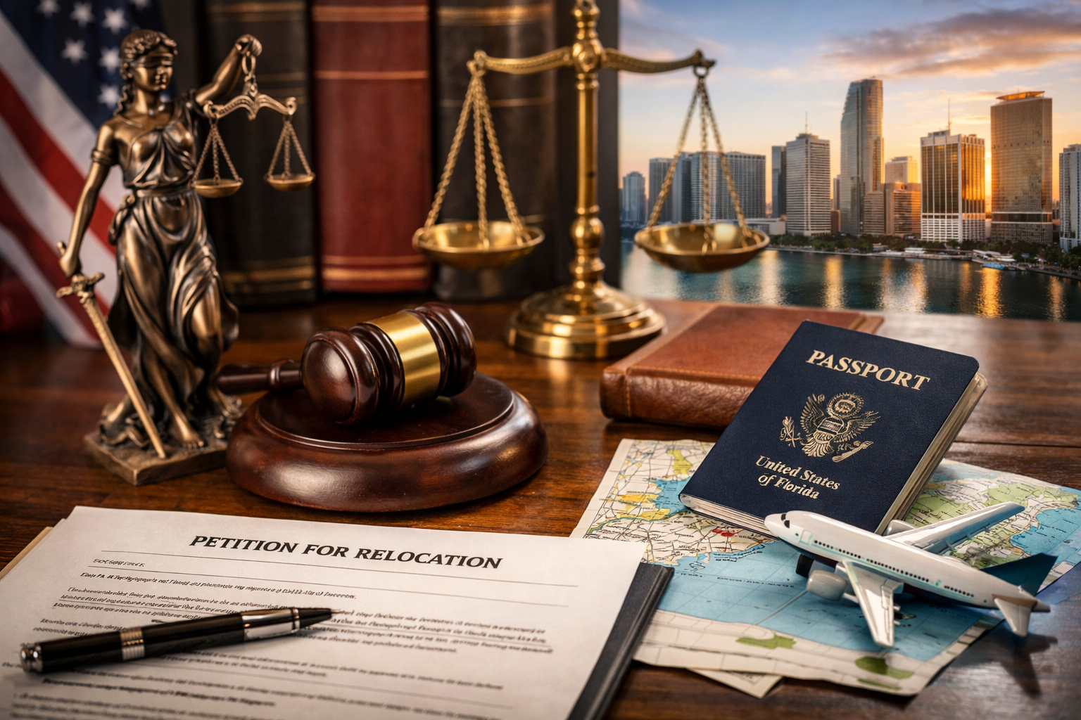 Temporary Relocation Hearing in Miami