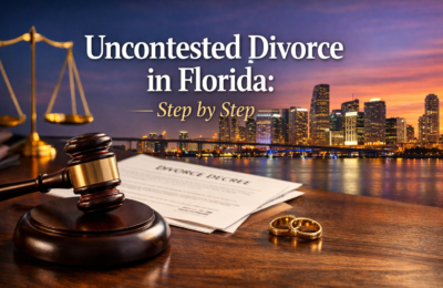 Uncontested Divorce in Florida Step by Step