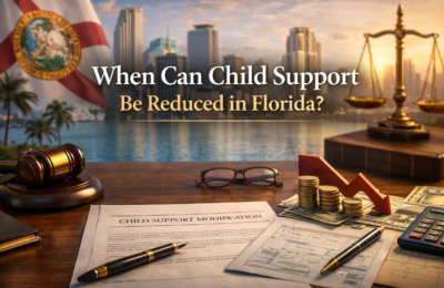 When Can Child Support Be Reduced in Florida?