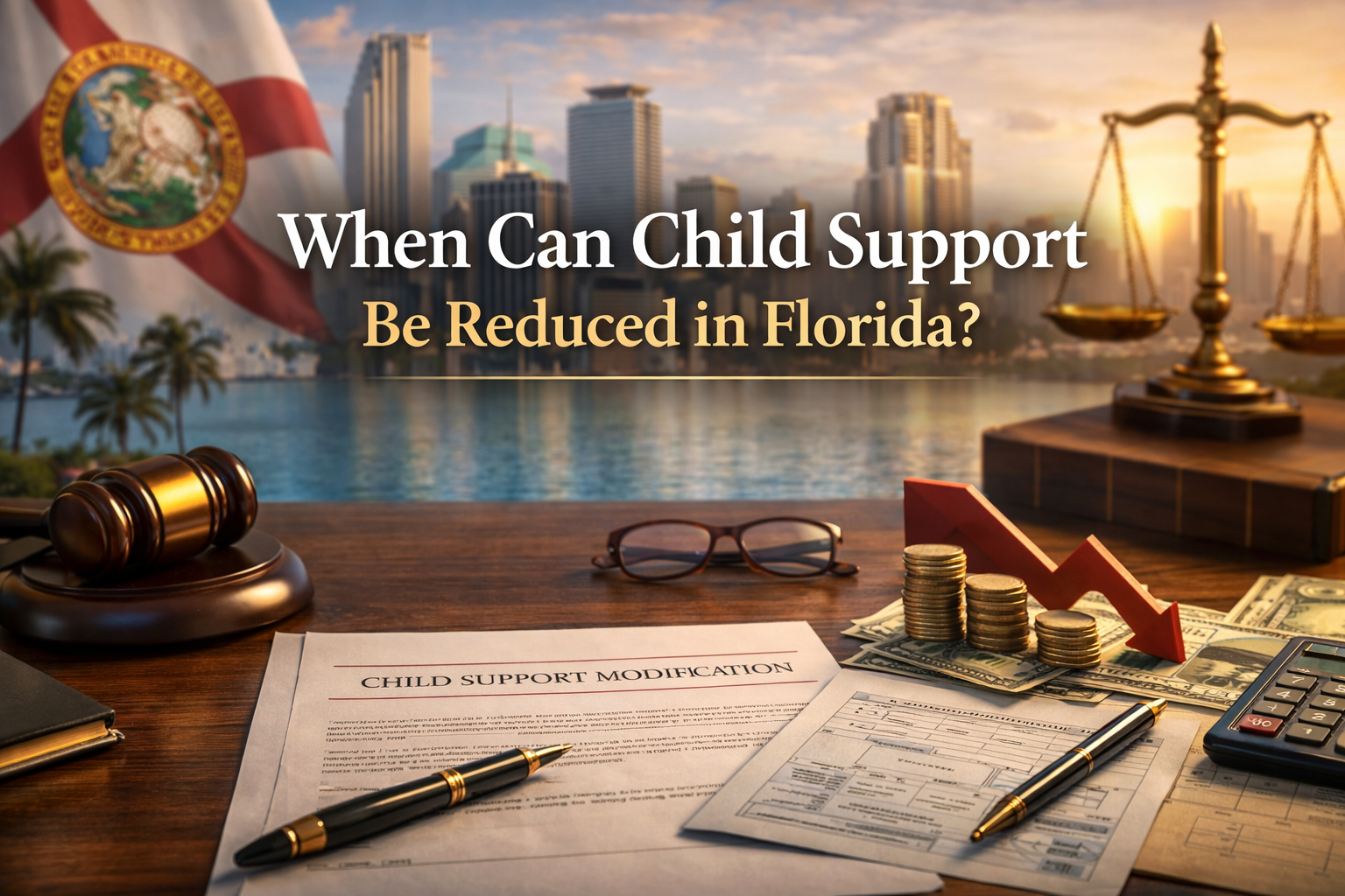 When Can Child Support Be Reduced in Florida?